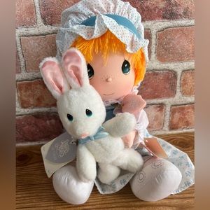 Precious Moments Doll Piri #20133 1986 Easter Bunny